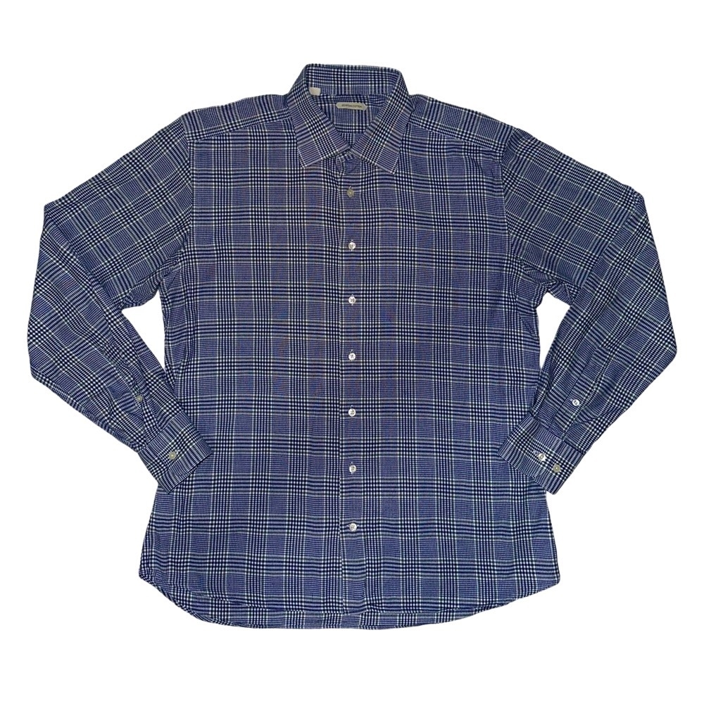 Suitsupply Egyptian Cotton Men’s Plaid Dress Shirt